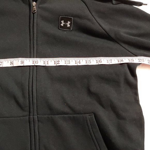 HOST'S PICK 🙏NWT Men's Armour Fleece® Full Zip Hoodie US SMALL - Picture 6 of 13